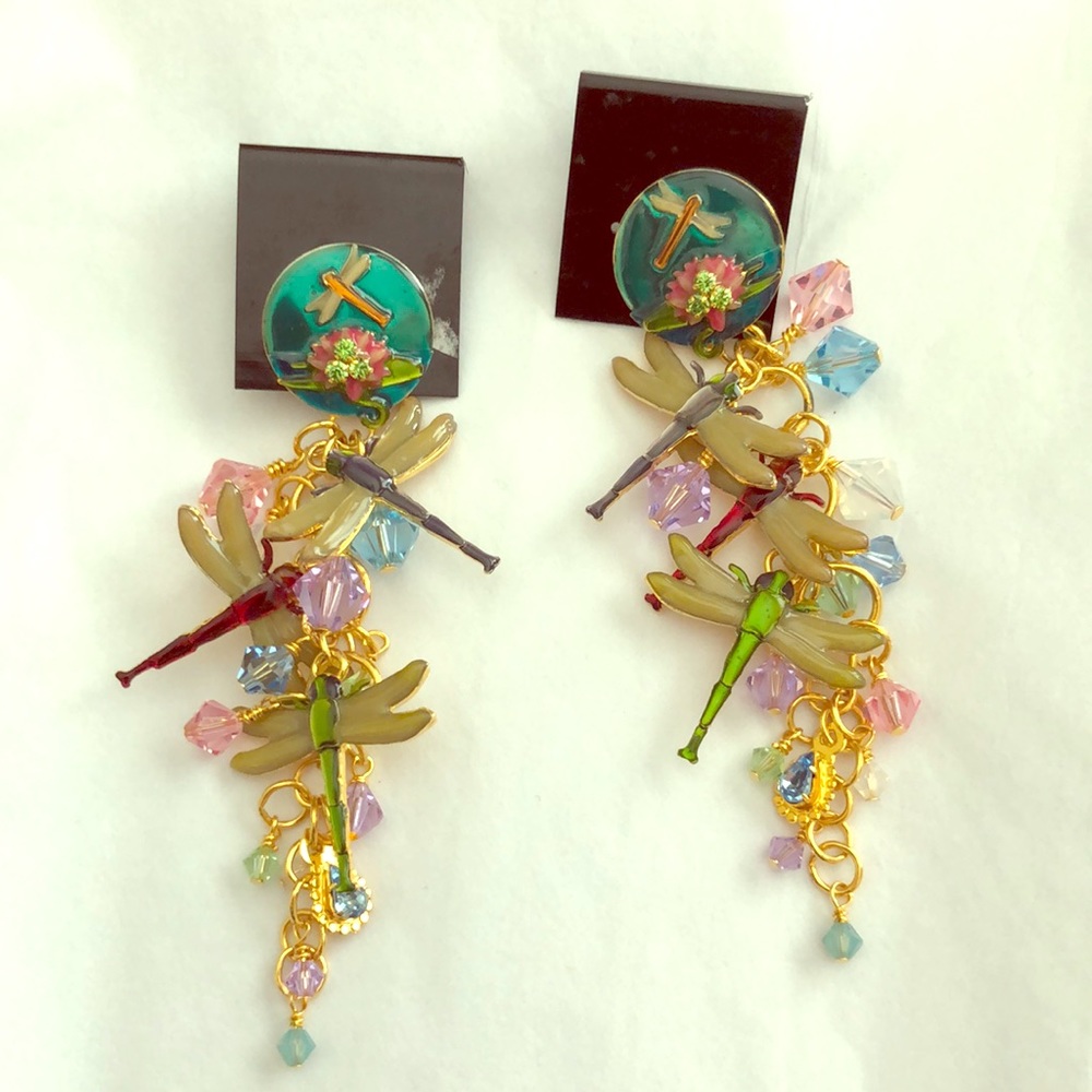 Lunch at the Ritz - Darning Needles earrings